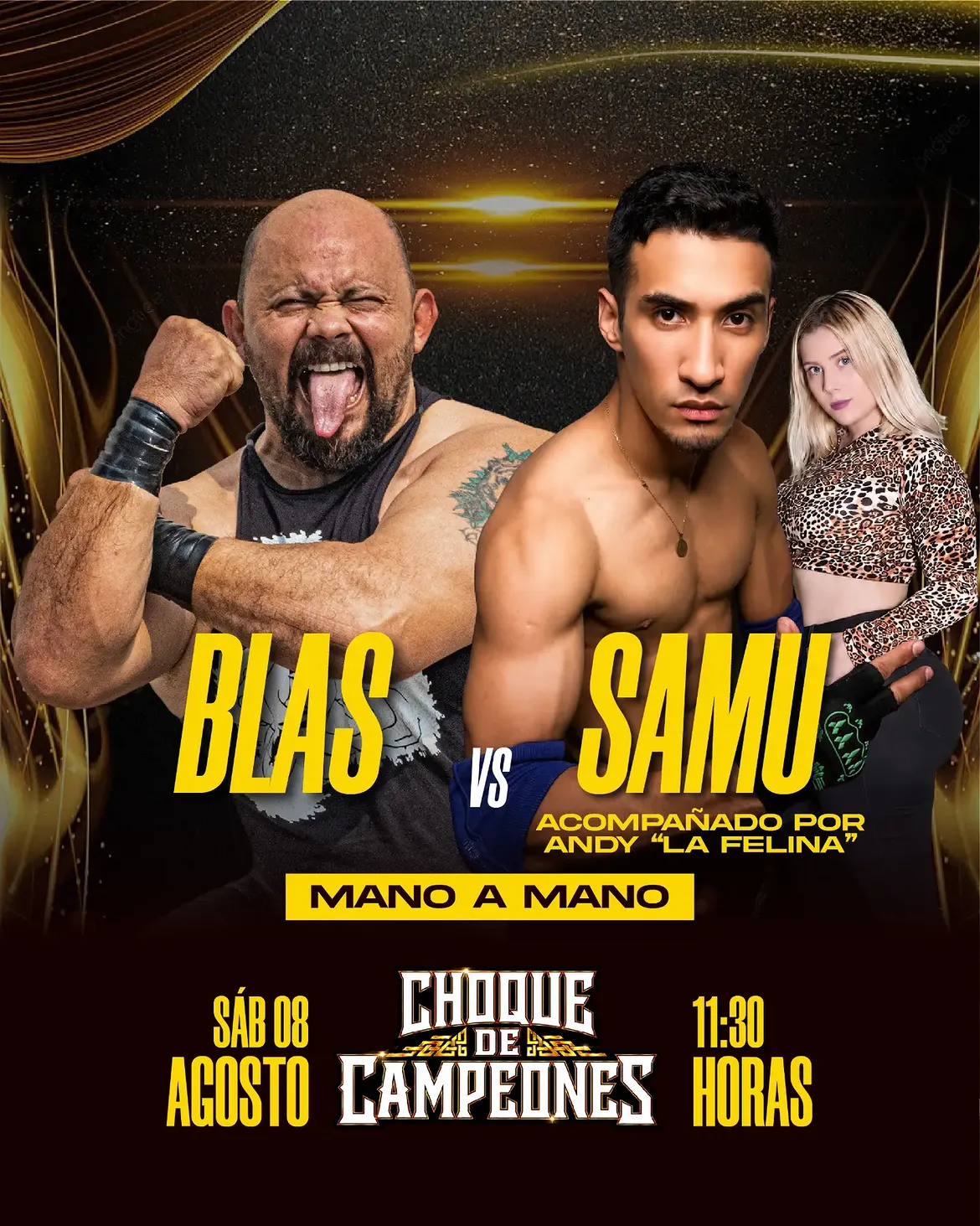 Blas Benítez vs Samurai Black