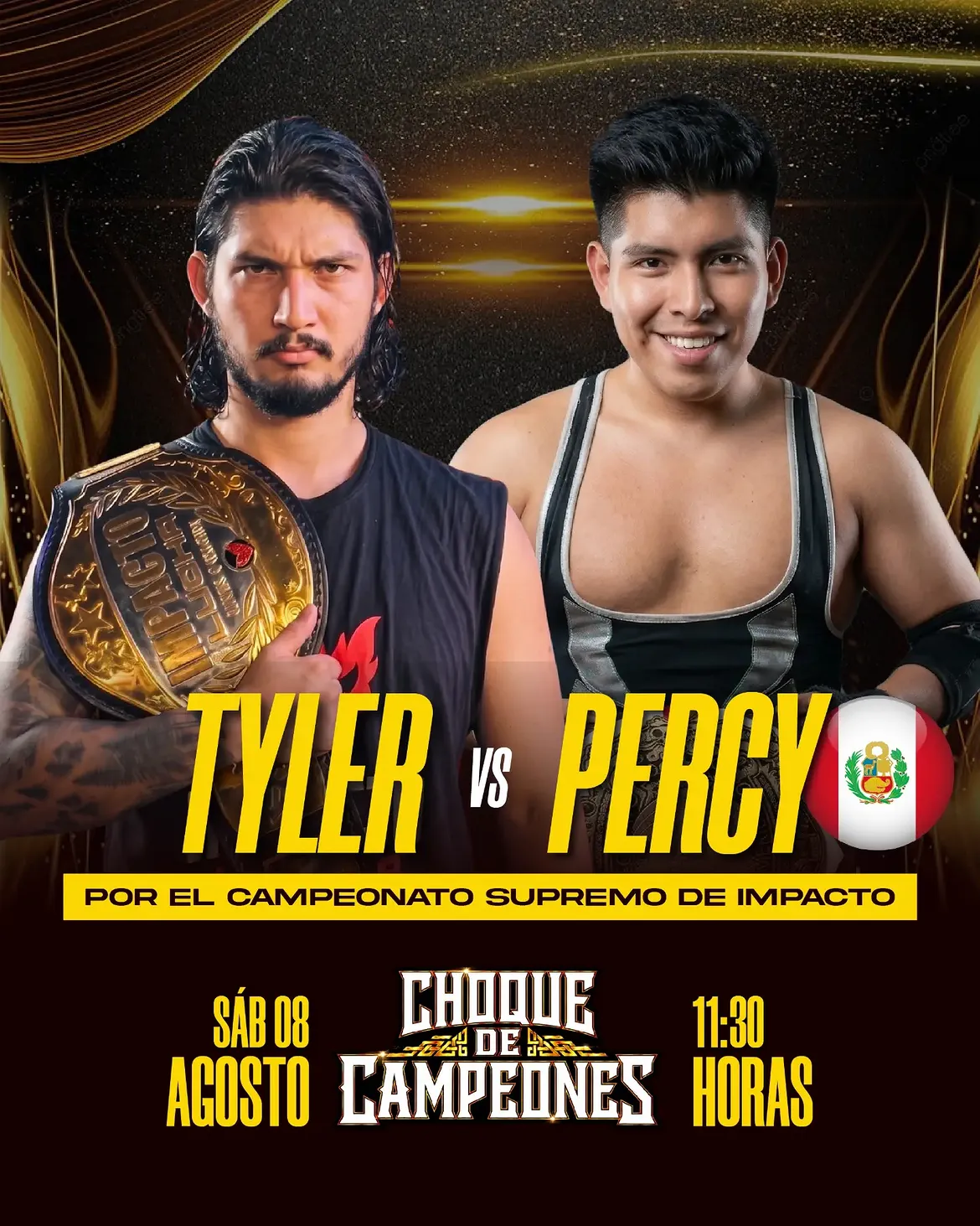 Percy Callata vs Tyler Navarro — Choque de Campeones