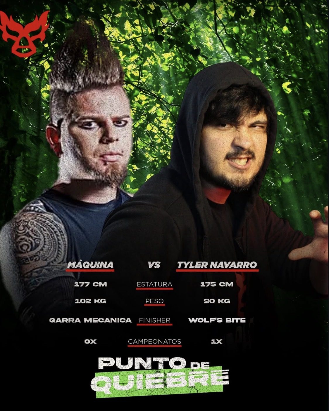 Tyler Navarro vs La Maquina